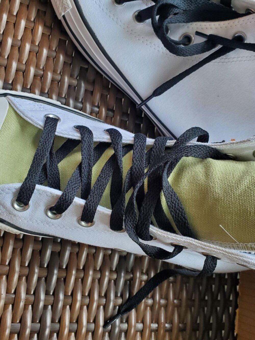Converse Custom Chuck Taylor High Tops, Women's 9.5 - Picture 4 of 7
